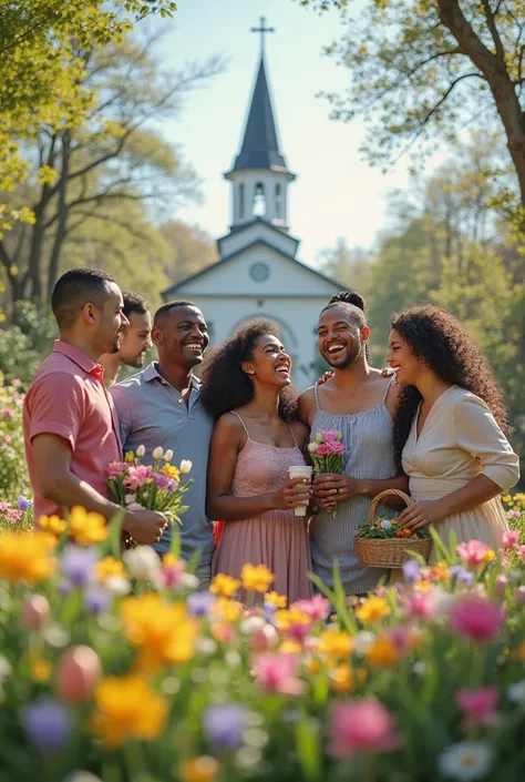 Create a social media post for Easter Day