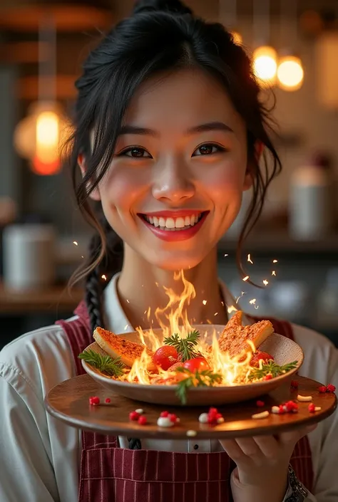 I want to create a restaurant logo using my photo.