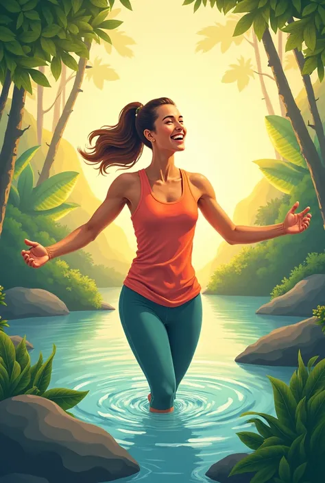 create a poster with the theme :What do you do for your health?