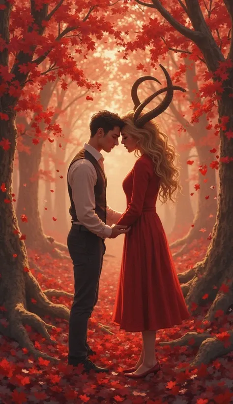 Image of Aries in love