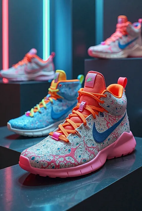 Promote a sneaker series with art tech through collaboration between artists and Nike.