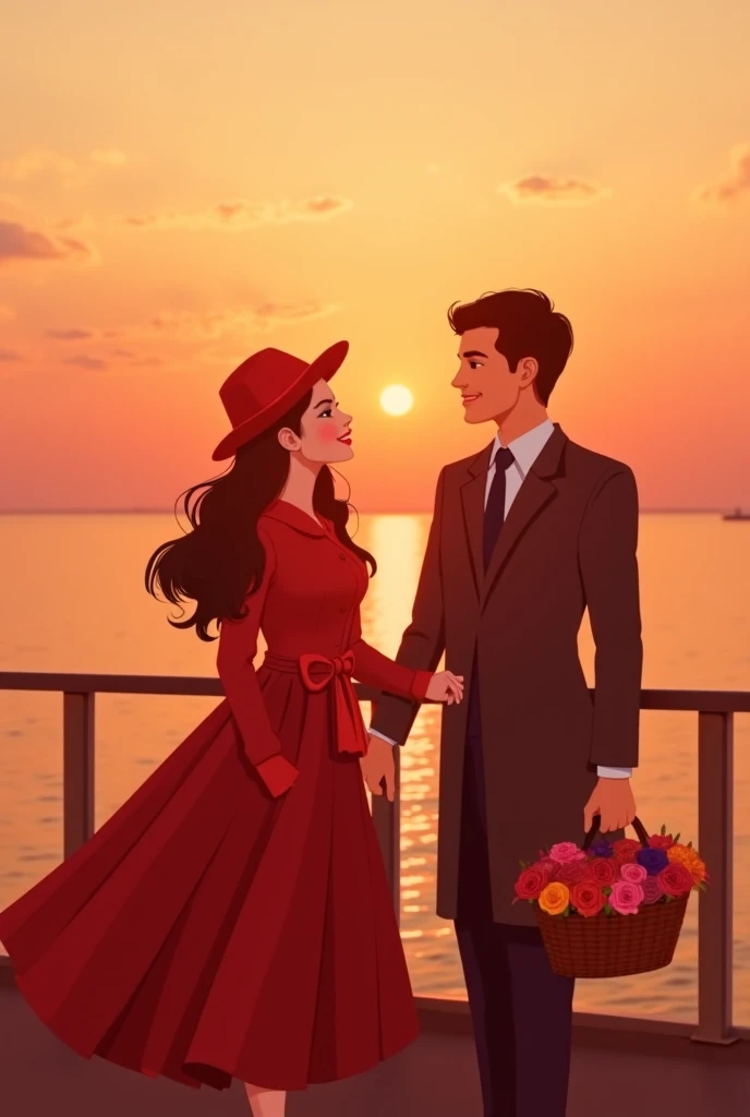 Here is the updated description of the fictional scene according to the required modifications:
---
🌇 المشهد العام
في لحظات ...