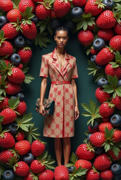collaboration with gucci and berries
