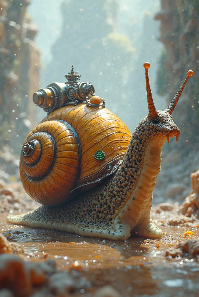 Hybrid Snail with Turbo & Manual drive