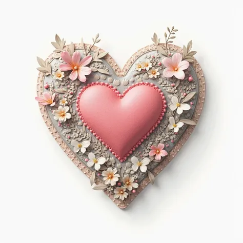 3D, dessin au crayon, fond blanc, nuances de gris, de beige, de rose, filaments graphiques et abstraits, HD, add in the middle a...