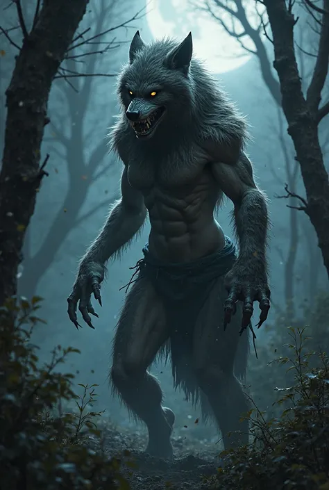 female werewolf transformation