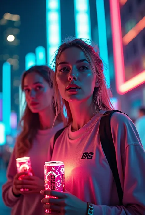 Generate a video for me about an energy drink brand