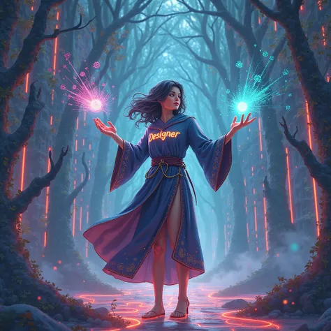 A square-format fantasy-style poster created in the exact same visual style, color palette, lighting, and rendering quality as t...