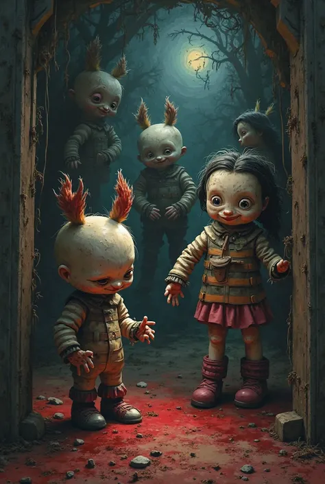 Une version horrifique de bonne nuit les petits