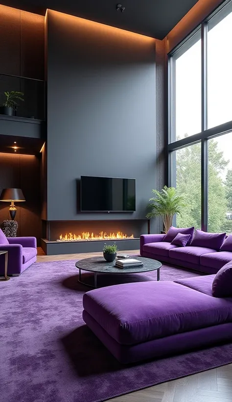 Design a living room
With a screen, chimene, large windows
Moderna, elegant, luxurious very spacious and spacious.
With strikin...