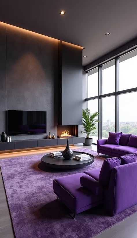 Design a living room
With a screen, chimene, large windows
Moderna, elegant, luxurious very spacious and spacious.
With strikin...