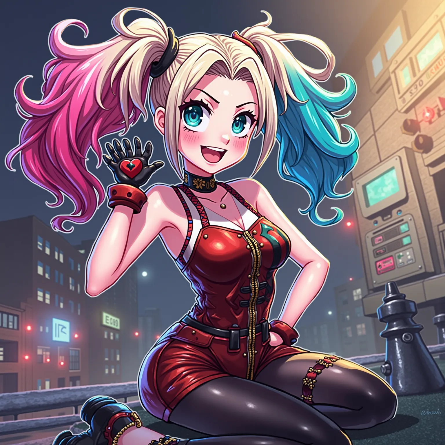 Anime harley quinnAnime Style, Anime,