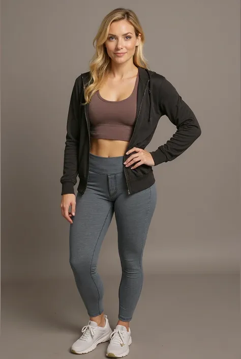 Put shorts and high heels on this same model