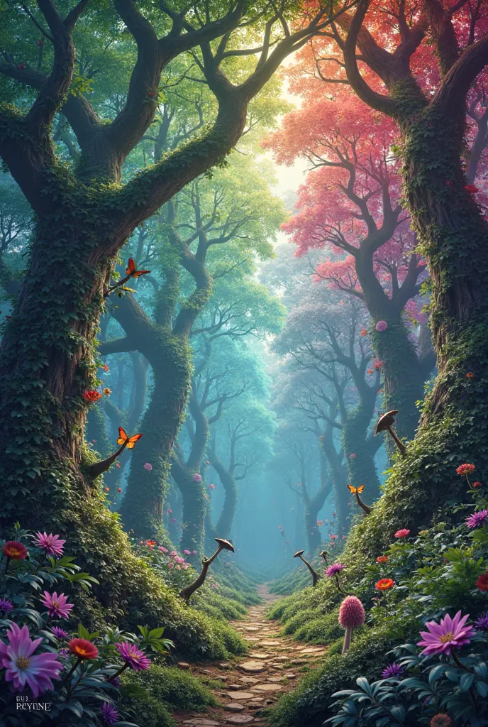 কলার গাছ গুলো বড় হতে লাগলো