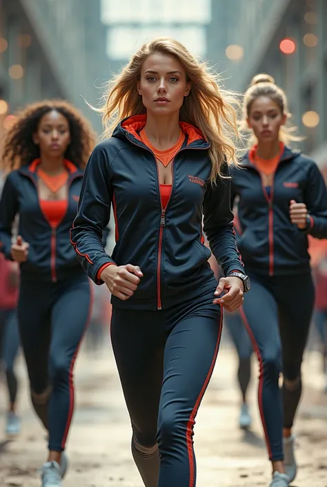 tight tracksuit girls