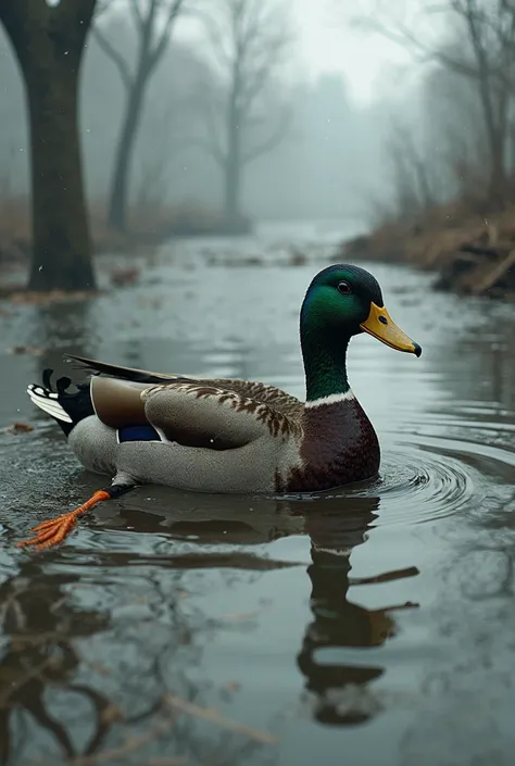 A duck in flood3