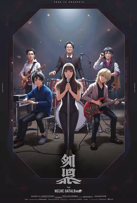 band named Gaibokchi, members are 1 female vocalist, 1 male vocalist, female keyboarist, 2 male guitarists, 1 male bass player a...
