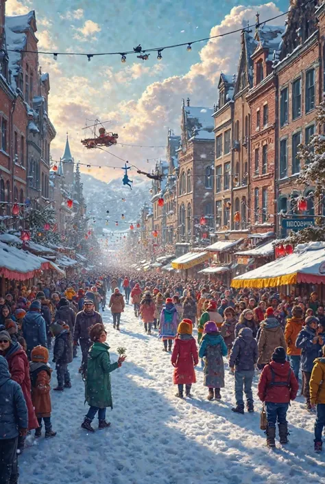 Festivals — Winter Carnival, summer music, street performers of Quebec