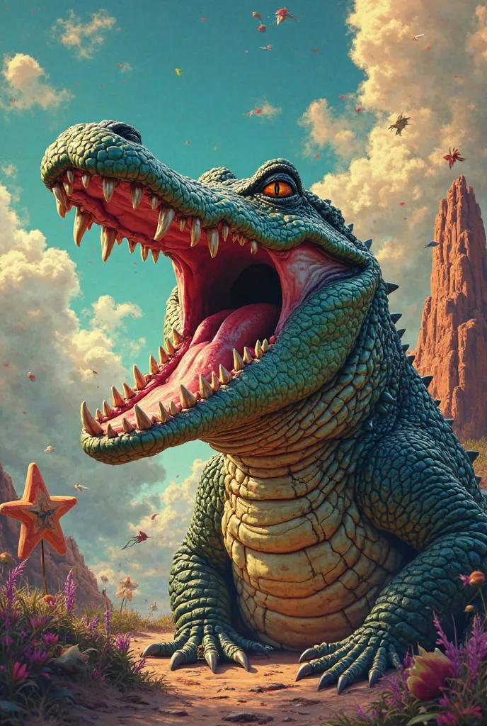 Make a meme like a bombordiro crocodile, just instead of Pierbatiste Pizzaballa