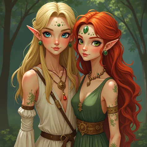 light skin and fair or red hair. Their eyes were often blue, green, or black, and they were never tattooed. Some traditions sugg...