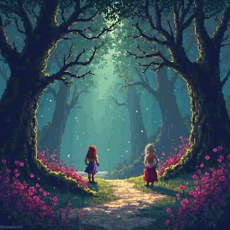 Títulthe del arte: "Las Cicatrices del Valle Iridianthe" (en estilthe pixel art, cthemthe textthe de pthertada de juegthe).
Est...