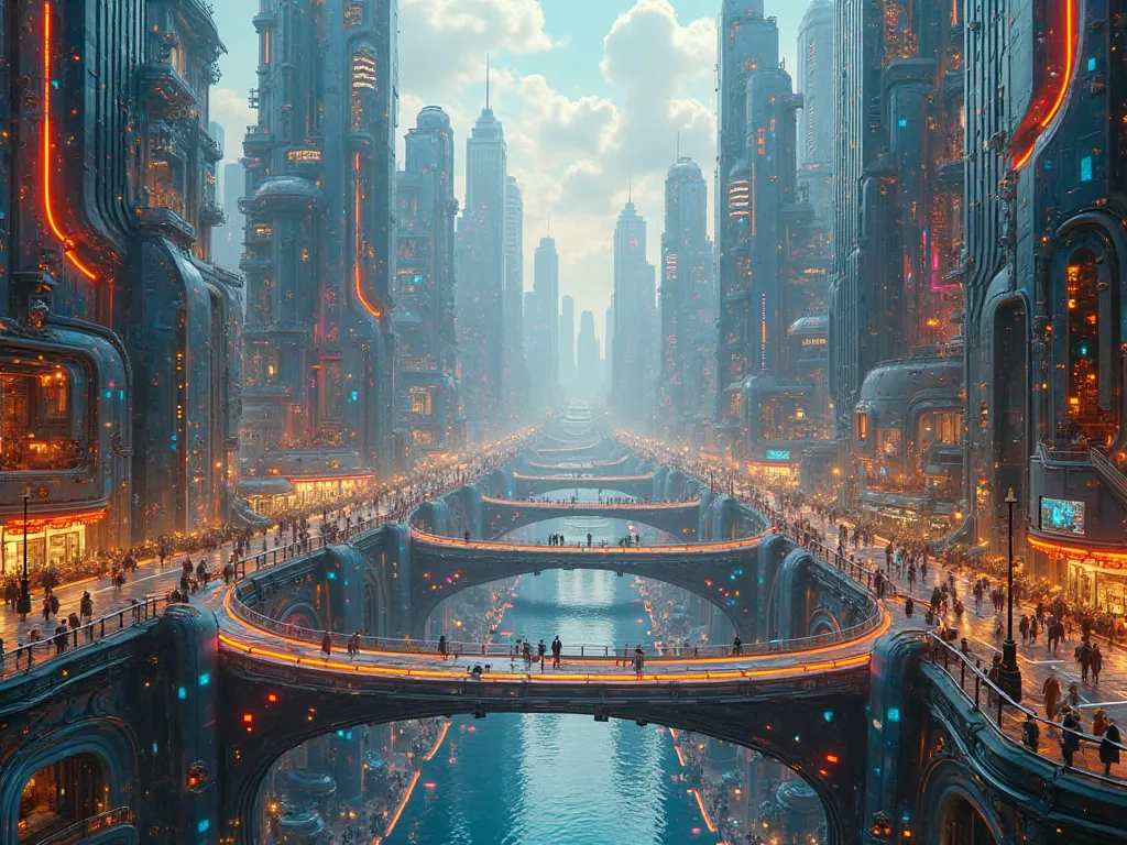 Gorod not"
Notes build skyscrapers!Let the melody flow through the city,write a fantastic city, built by music
