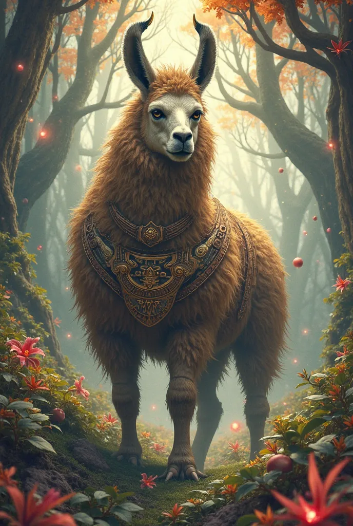 beast llama Apple bikini armor llama
これらの要素を含んだ絵を作成して下さい