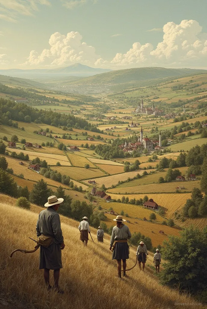 Farming was the basis of peasant life.