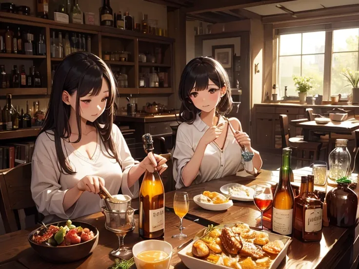 Honey、Large bottle、beauties