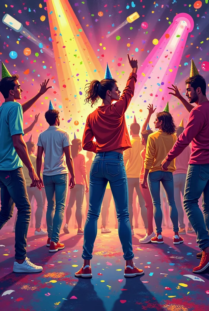 Generate party posters