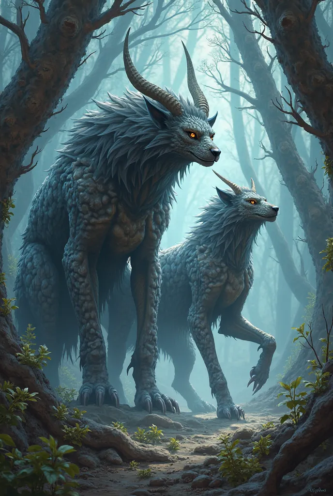 Customers Demonikay and Vadya of a novel "the prince is a girl", in the beast form