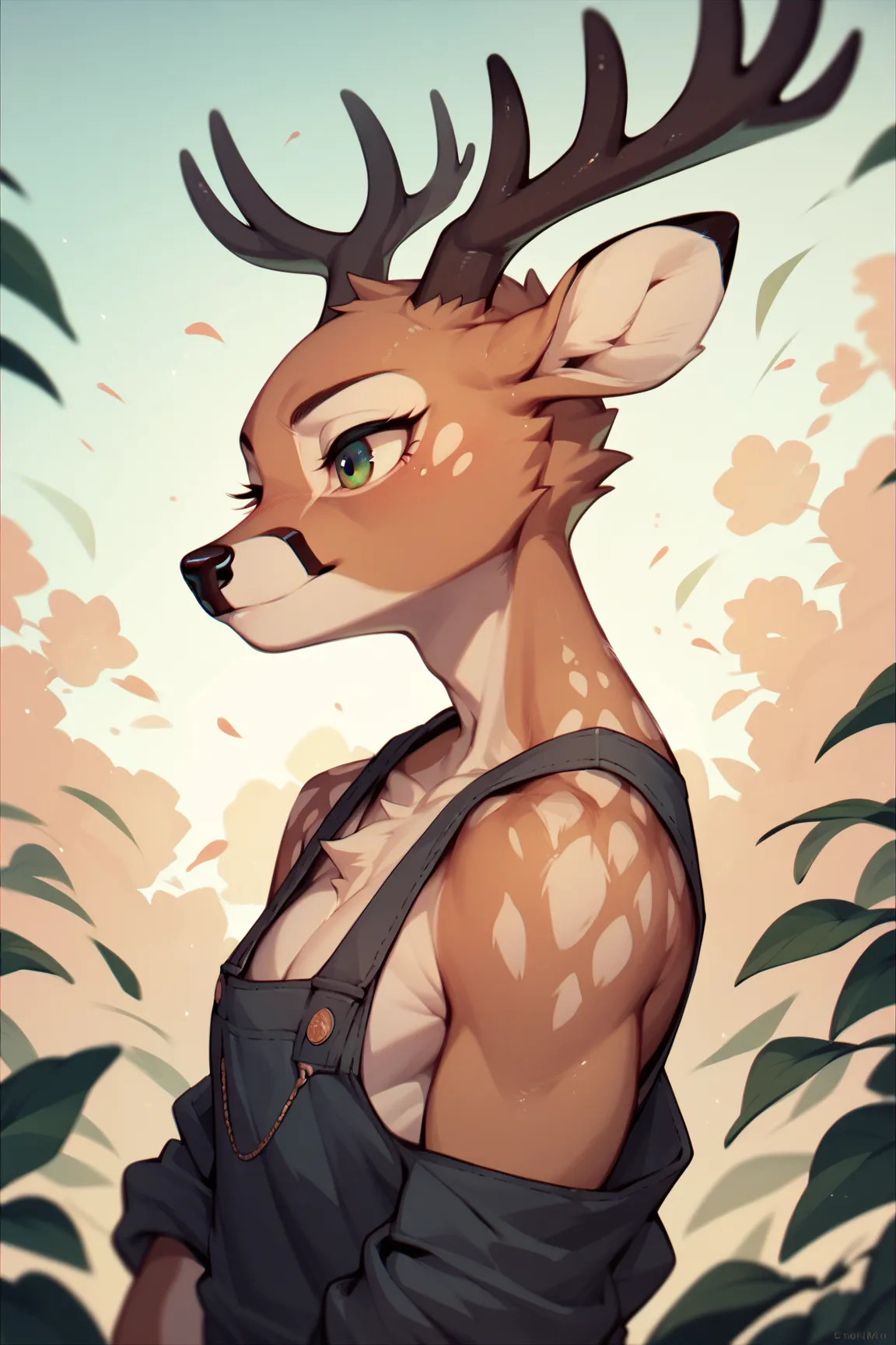 furry,European fallow deer