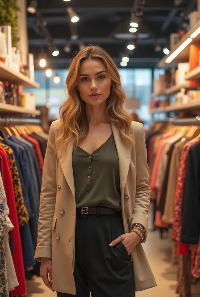 Keep Pacelli and get this woman out of there, it's a clothing store and not a beauty salon