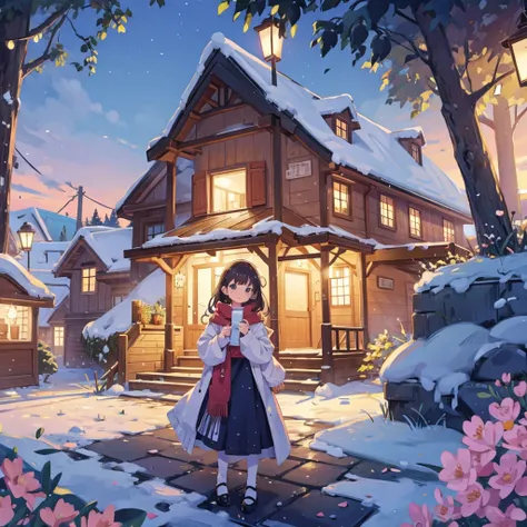 #Quality(8k,best quality,masterpiece),two girls(Chibi,cute,kawaii, white hair, one is rabbit ear and another is cat ear , white ...