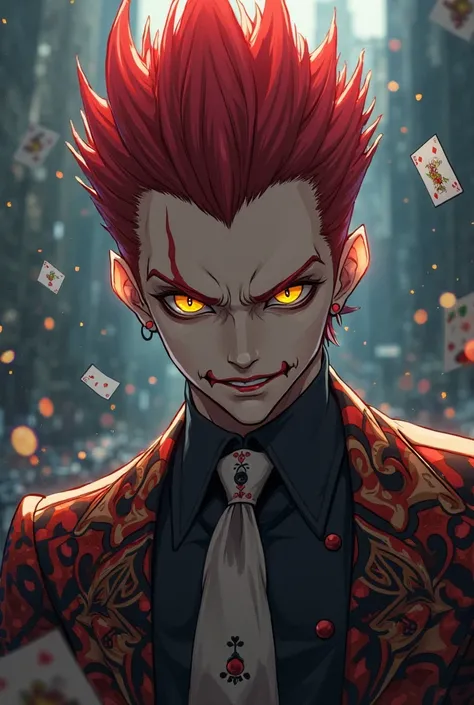 Hisoka of hunter x hunter