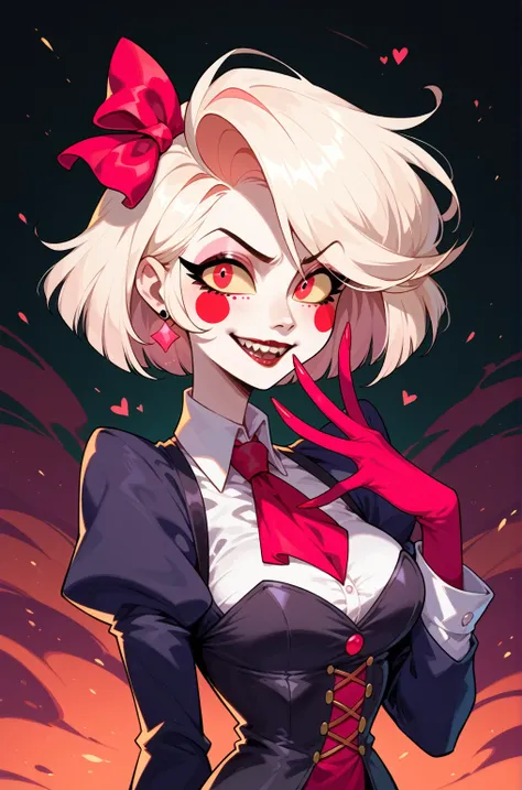 One strong woman Hazbin Hotel battle Wizard