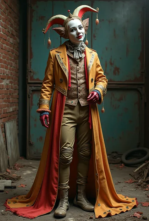 torn recyclable circus clothing