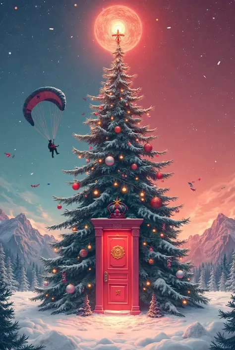 "K-Drama Fantasy Unboxing" (Whimsical Winter Romance x Dark Fantasy)
Visual Style:
Split Design: The poster is divided in...