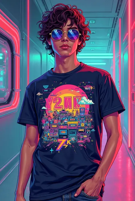 generate me a great y2k t-shirt design