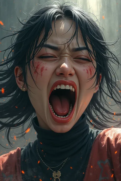 Demon Slayer、Depict the scream of Yu Yu Mei