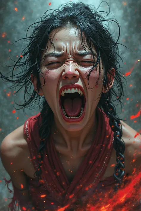 Demon Slayer、Depict the scream of Yu Yu Mei