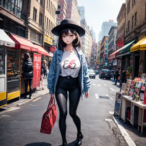 Women are wearing skinny。