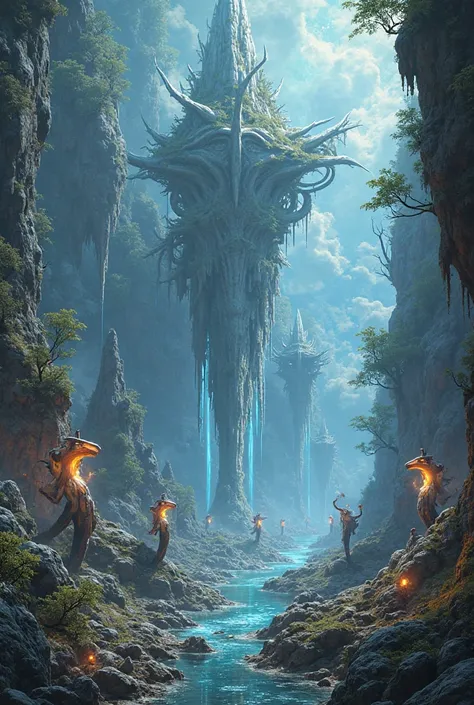 A fantasy without human beings from the unseen