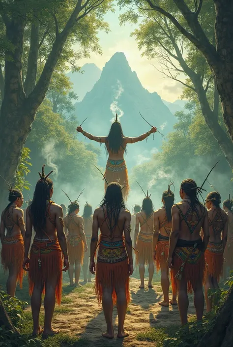 Næhari indigenous tribe worshipping the God of dreams
