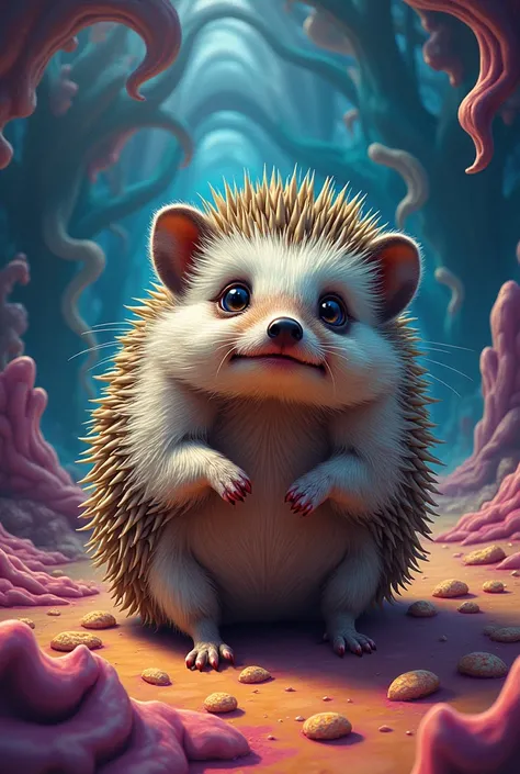 hedgehog under drugs