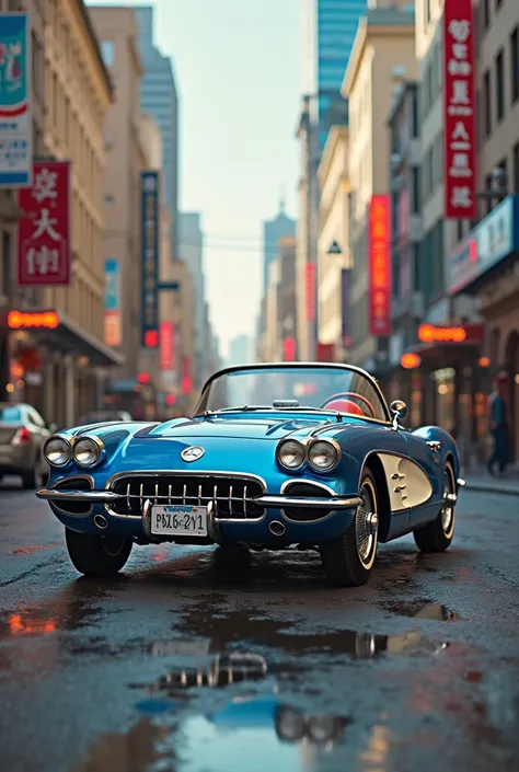 Make a Corvette C1 with Nikes
