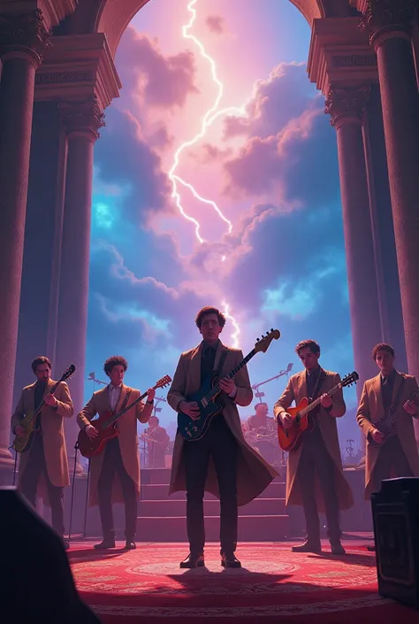 Do the same for me with the same text but without an image of the singers, Use only the background images