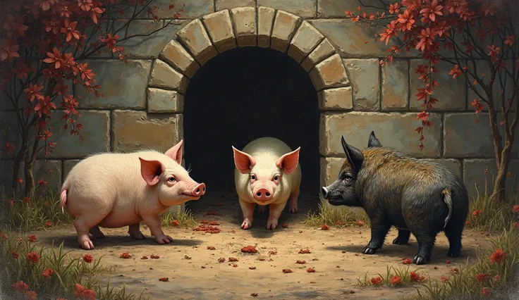 You think you know the story of the Three Little Pigs? That Where two little pigs build weak houses, o lobo as derruba, but in t...