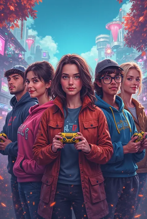 Discord banner relating to friends and games