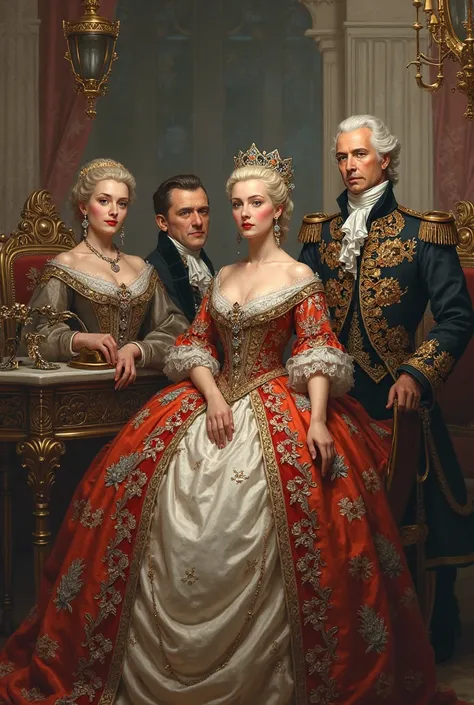 create an image of Second State (nobility) in the French Revolution